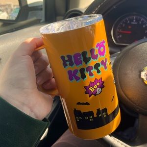 Hello Kitty halloween travel mug